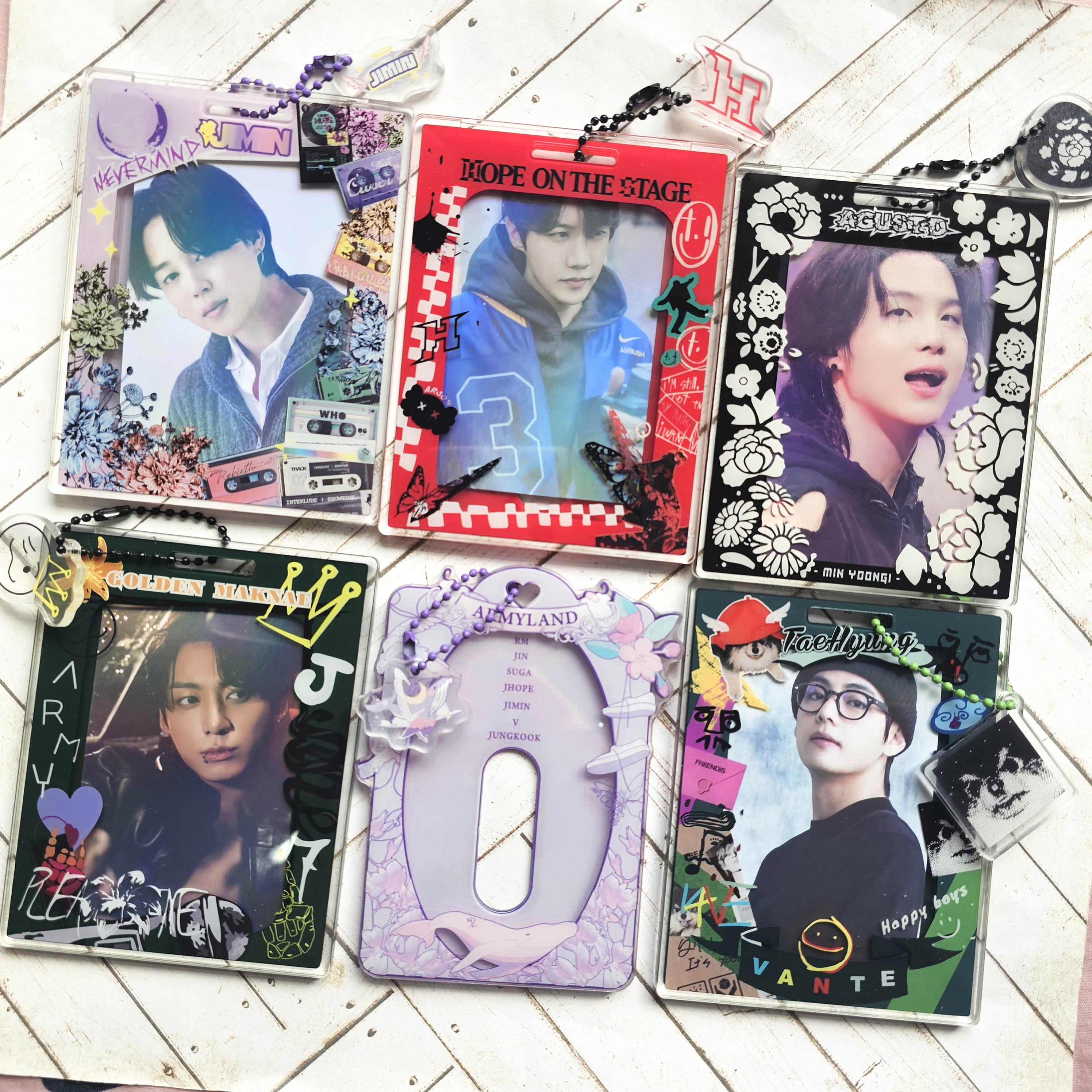 Bts photocard holder - Etsy Polska