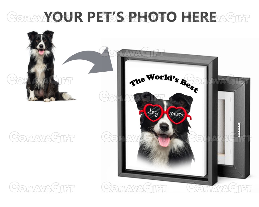 Personalized Dog Picture Frame, Pet Photo Frame, Dog Photo Frame, Pet