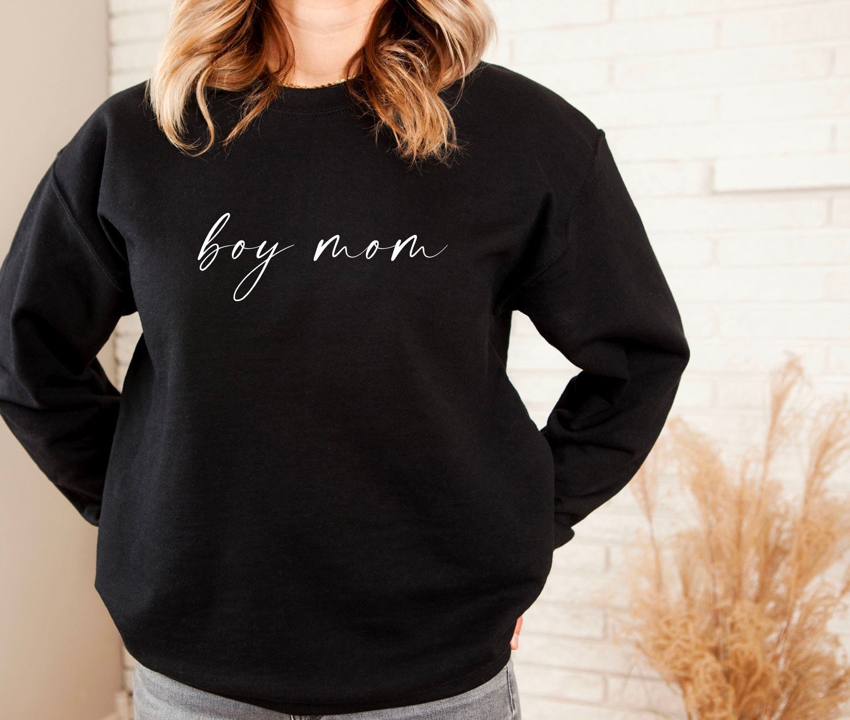 Boy Mom Sweatshirt Boy Mom Gift for Mother's Day Etsy