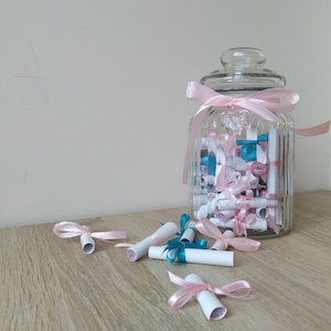 St. Valentijn romantisch cadeau voor de koppels, Liefde daagt notities pot, 52 weken met liefde en romantiek taken, Lange afstand liefdescadeau