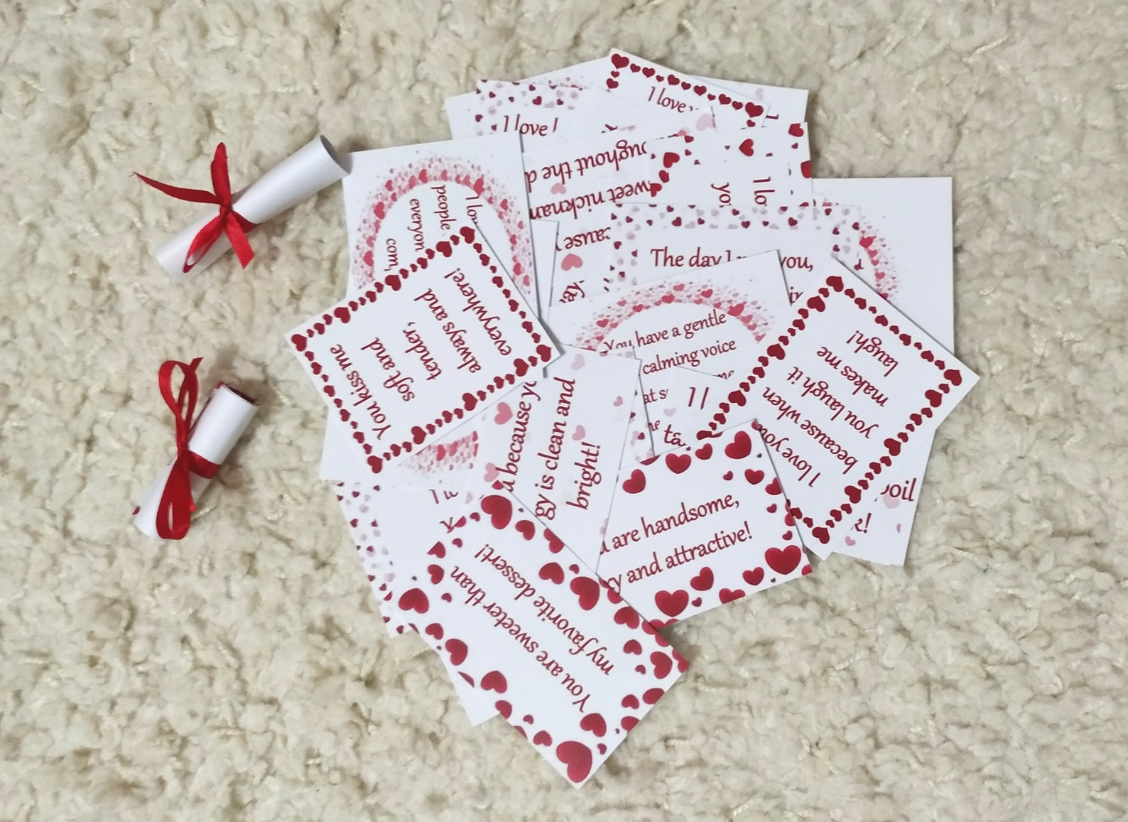 Motivi per cui ti amo barattolo set di carte amore barattolo | Etsy