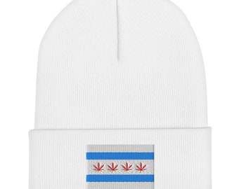 Chicago Hemp Flag Beanie