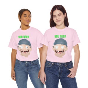 T-shirt unisexe dessin animé, T-shirt graphique amusant, chemise personnage original, haut cool design comique, T-shirt fantaisie en coton