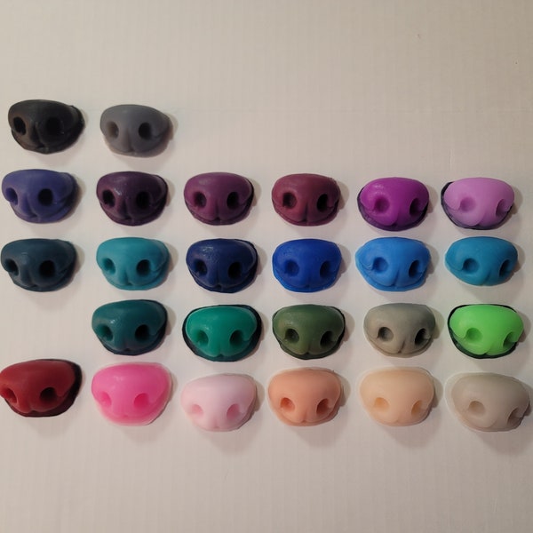 Premade ONLY Silicone Fursuit Realistic Canine Noses