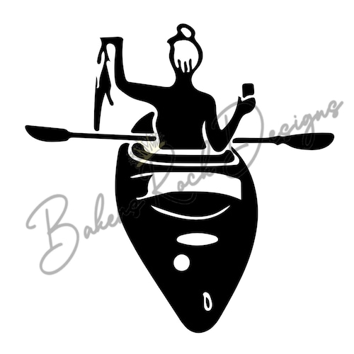 Kayak Vinyl Decal Sticker Etsy