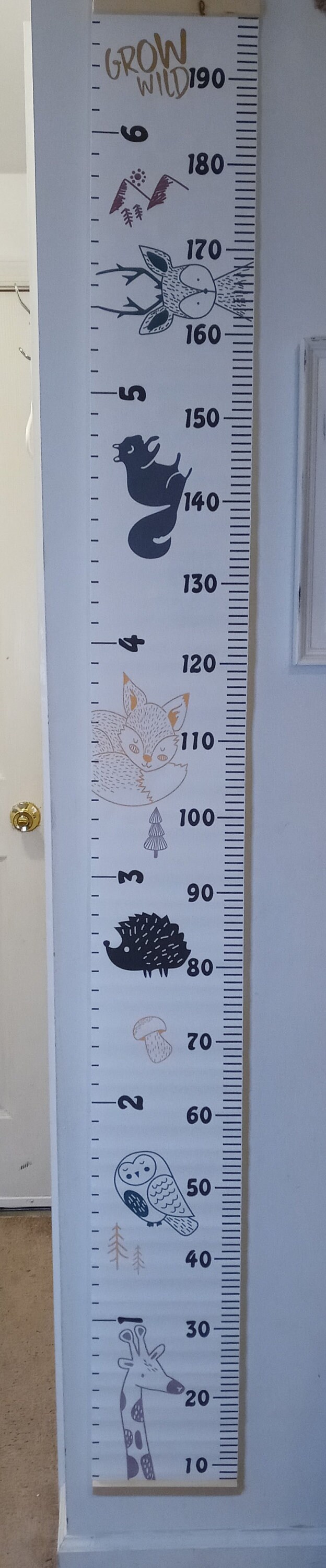 GROWTH CHART Children's Kid's Growth chart | Etsy