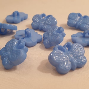 Butterfly Shaped Buttons - Pack Of 5