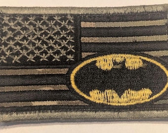 Écusson auto-agrippant Batman OCP fabriqué en Afghanistan, drapeau américain, boutique Kaboul, Kandahar