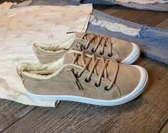 CLEARANCE - Gypsy Jazz Ronnie Sneakers (Cream)