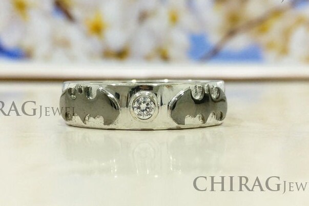 Batman rings shop for her