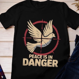 Peace Dove Graphic T-Shirt: End War Shirt