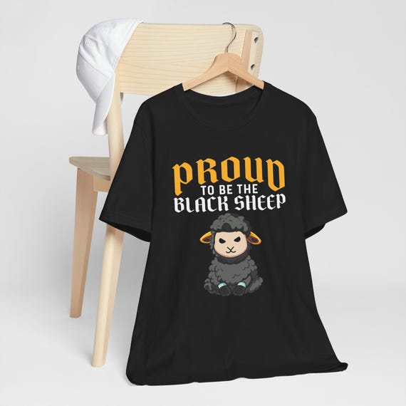 Camiseta La Oveja Negra Ropa Remera Oveja Negra De Algodón 100