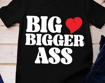 Kroppspositivitetströja, Big Heart Bigger Rumpa-tröja, unisex jersey-tröja, jag älskar min kropp, topp med kroppspositivitetsrörelser, present till självkärlek.
