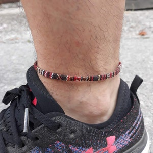Fußkettchen für Männer und Frauen, Unisex Fußkettchen, Surf Armband, Geschenk für Männer, Armband für Sportler