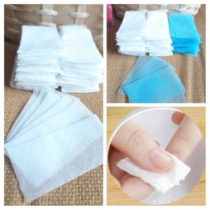 Manicure pads, Orange pads, Cherry pads, 900 pcs of manicure and pedicure pads,Nail polish remover pads,  polishing pads
