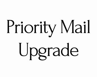 USPS Priority Mail Shipping Upgrade (1-3 days)