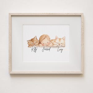 Mini Custom Watercolor Portrait, Dog Portraits from Photos,Family Portraits From Photos, Pet Painting,  Custom Tiny Paintings, Miniature