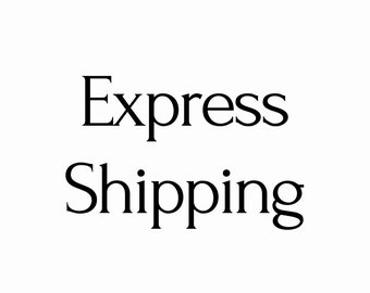 Express US shipping upgrade (arrives in 2-3 business days)