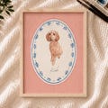 Mini Custom Watercolor Pet Portrait,Dog Portraits from Photos,Dog Portraits From Photos,Pet Painting