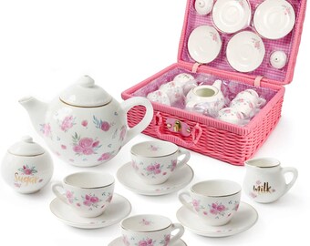 porcelain tea sets for little girls