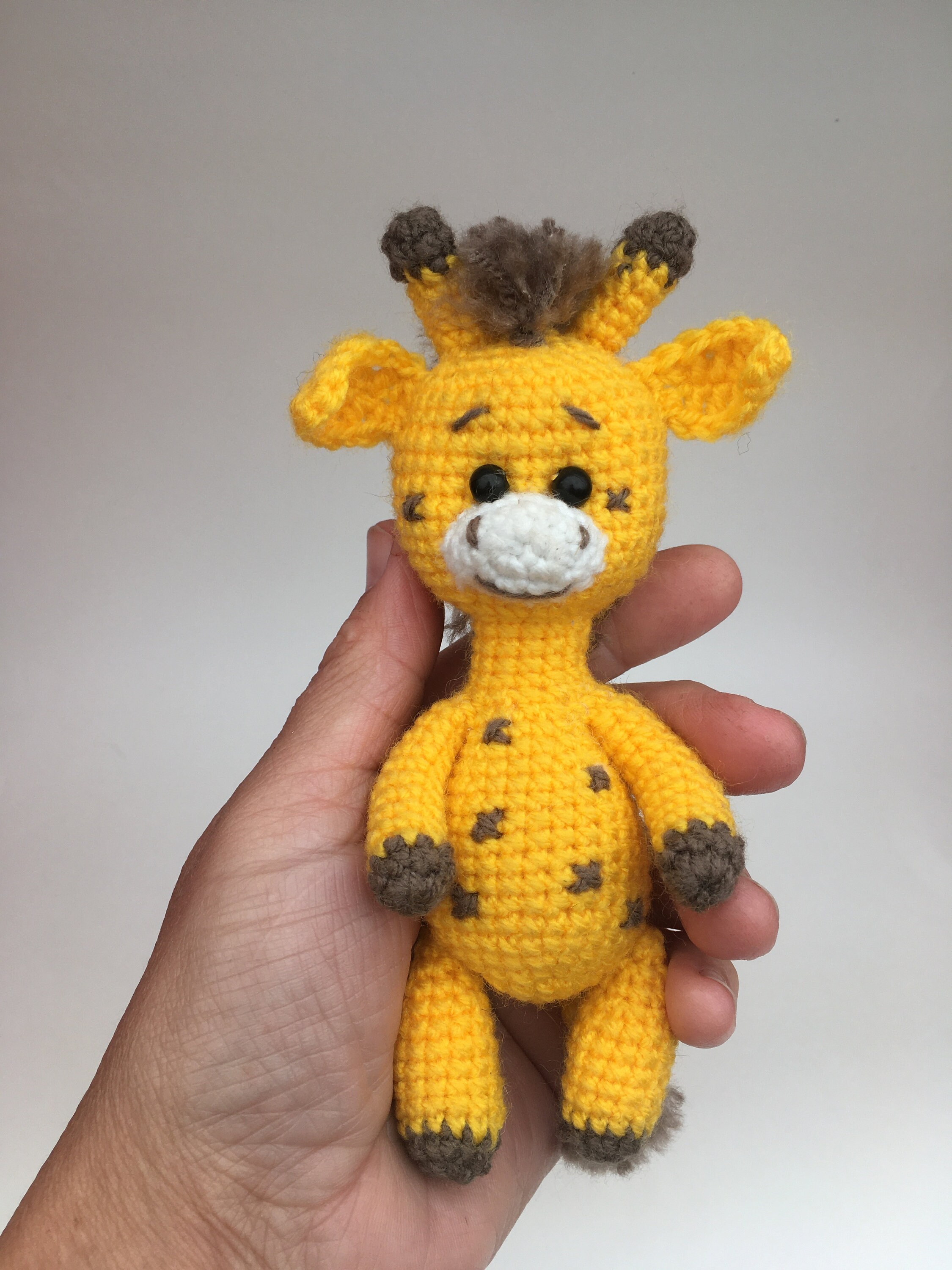 Crochet Safari Set of 6 Animals Amigurumi ToyLion Etsy