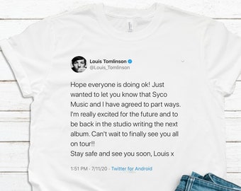 t shirt made by louis soon as i do it they do it