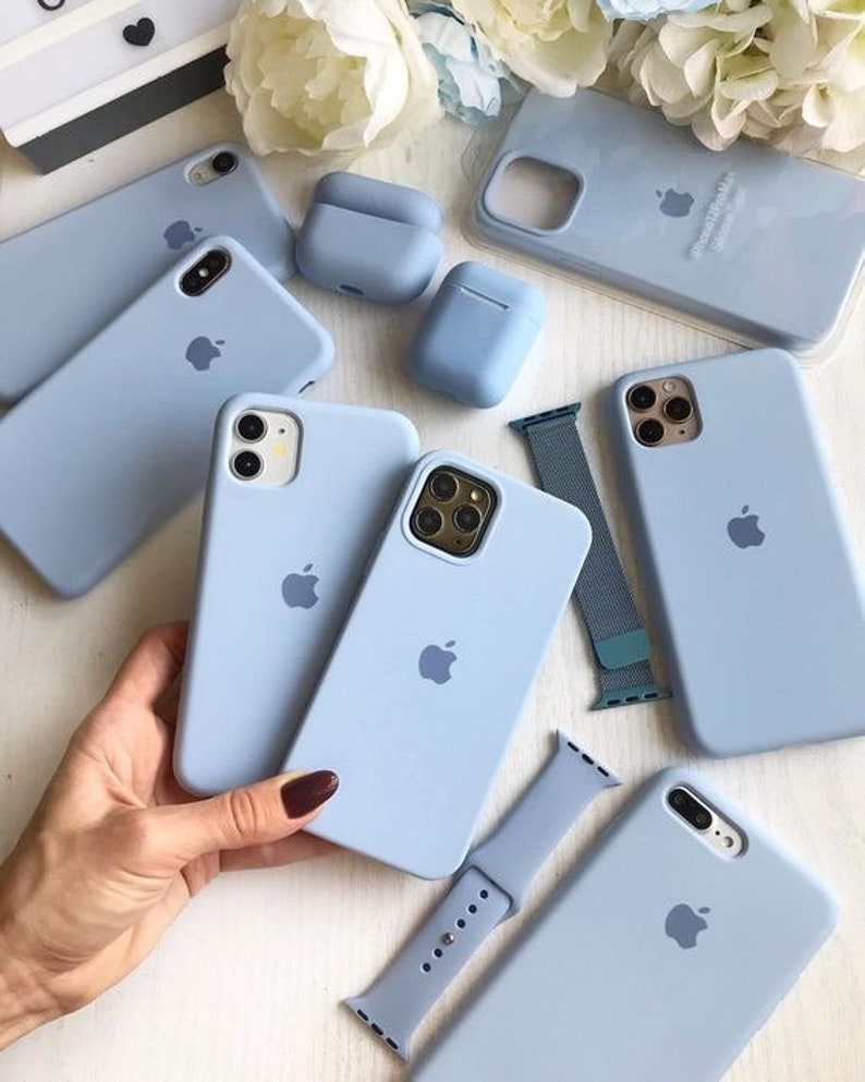 Custom Color Solid Colors Silicone Phone Case for iPhone 15 14 Plus 14 Pro 14 13 Pro Max 13 12 11 Pro Max 13 12 11 Mini Case 7 8 Plus imagem 10