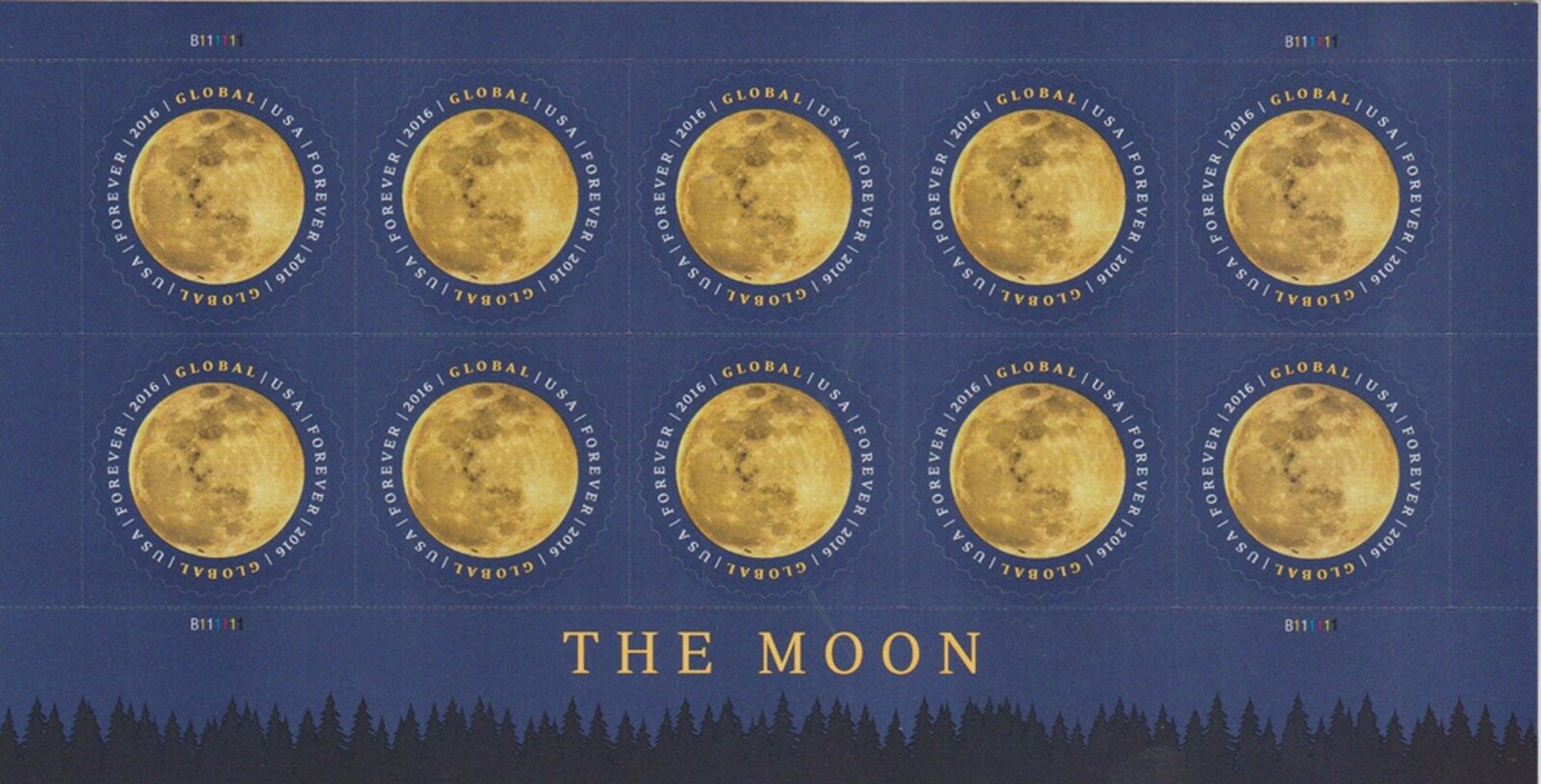 Global Forever International Postage Stamps Sheet of 10 Stamps Etsy