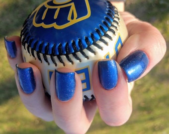 5-Free Nail Polish "Brew Crew True Blue"