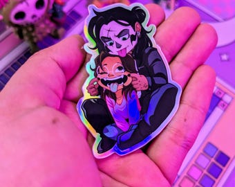 CLEARANCE Agmos and Ink holographic sticker