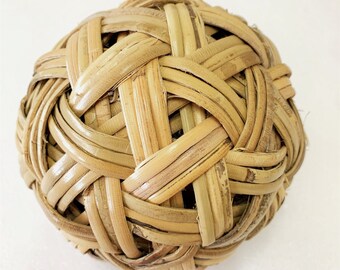 Traditional Rattan Ball Rattan Ball - Etsy