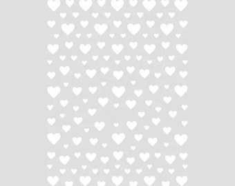 Heart Nail Stickers | Christmas Nail Decal | Easy Application | Popular Designer Nail Art | Nail Art Kit | Nail Art Supplies