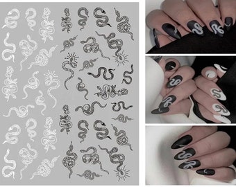 Snake Nail Art | Nail Stickers | Nail Tools | Nail Art Tools | Easy Application