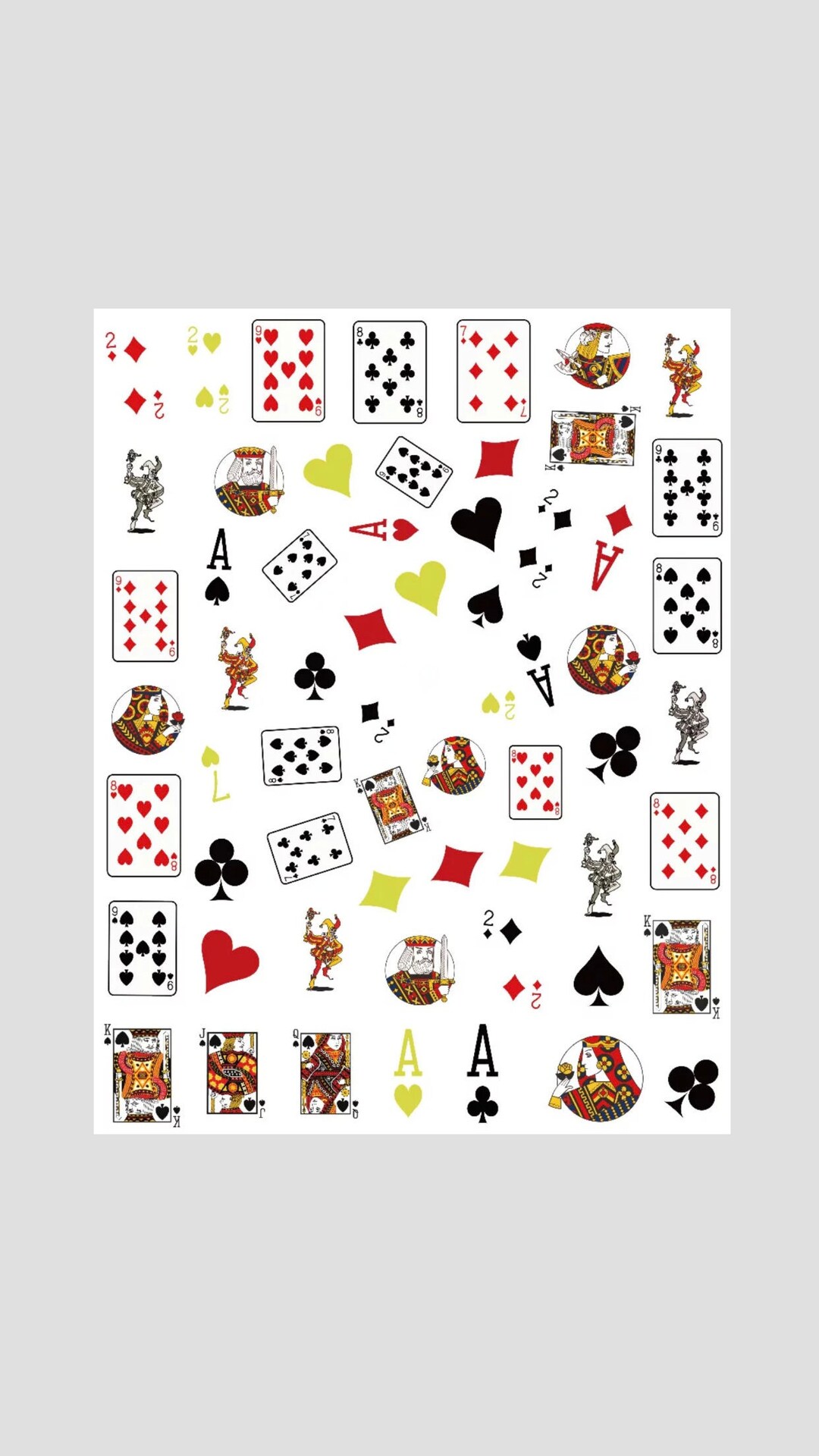 Blackjack Nail Art Stickers Happy Nail Sticker Easy Application Popular