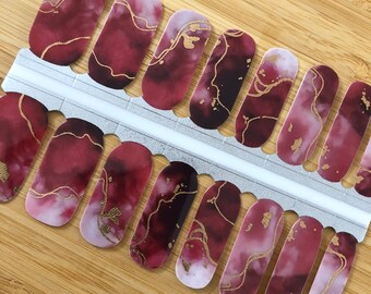 Marble Nail Wrap | Summer Nail | Nail Polish Stickers | Nail Transfers | Nail Art | Nail Art Supplies