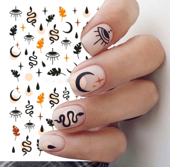 designer nail sticker
