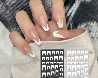 French Tip Nail Guides Vinyl Printable French Tip Nail Guides Vinyl Printable