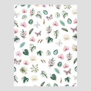 Blatt Nail Art | Nagel Logo | Bunte Spaß Nail Art | Nagelsticker | Beliebte Nagelabziehbilder | Einfache Anwendung | Nagel-Kunst-Werkzeuge