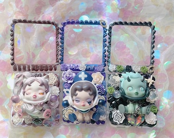 Decoden phone case, Pop Mart phone case,Kawaii Phone Case,Cute Phone Case Whipped Cream Effect case,decoden phone case,e for all device