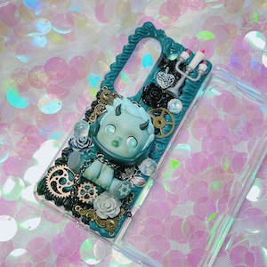 Z fold phone case, Samsung z flip phone case, Custom decoden phone case,Personalized Phone Case,Whipped Cream Effect case, z flip 6
