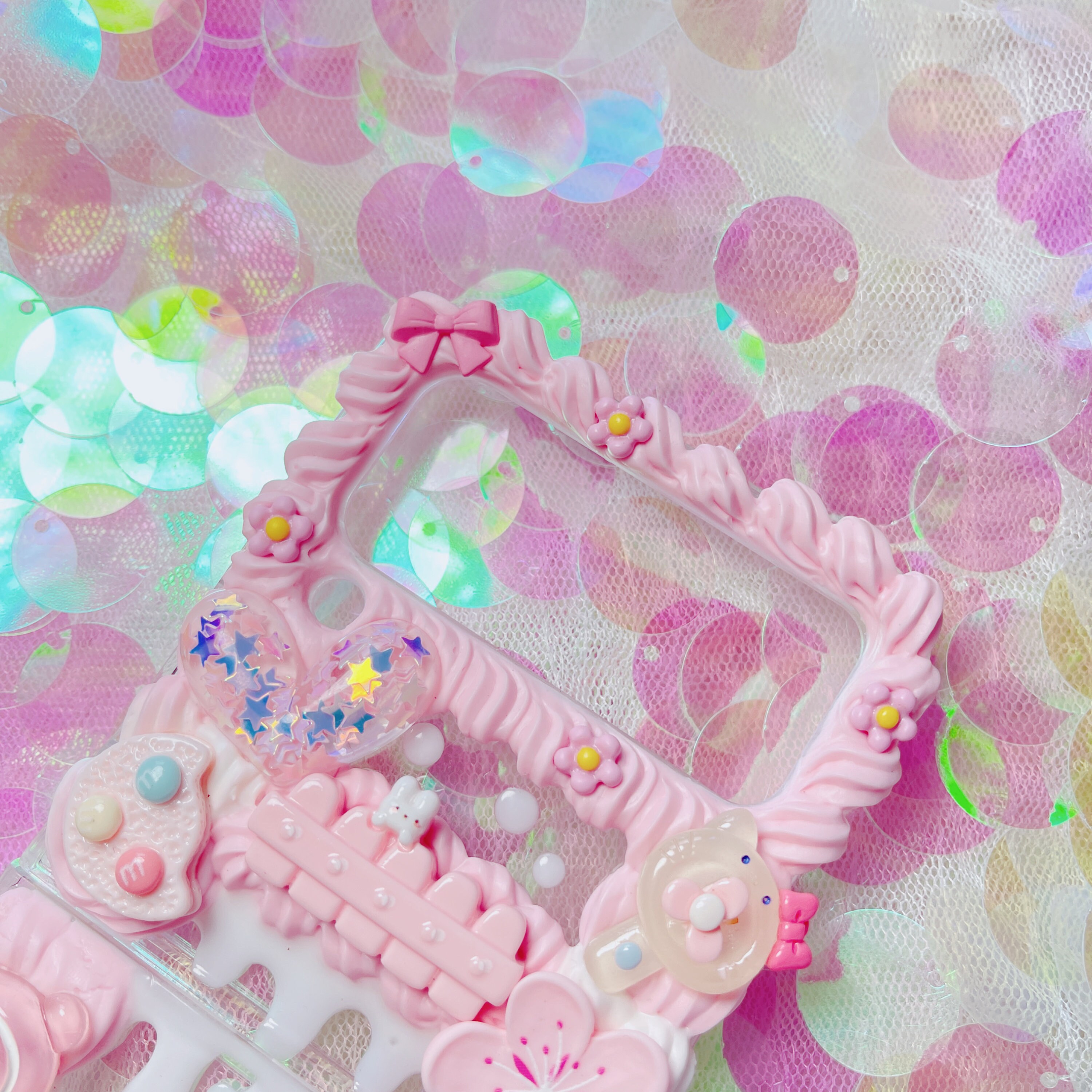 Decoden Phone Case,kawaii Phone Case,whipped Cream Effect Case,for