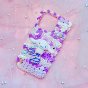 Decoden phone case,Whipped Cream Effect case,custom phone case