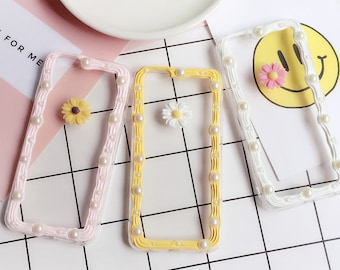 Decoden telefoonhoesje, hoesje met slagroomeffect, gepersonaliseerd telefoonhoesje, voor iPhone 6/7/8, XR, X/XS, 11/11 Pro, Huawei, Xiaomi, Samsung, Moto, HTC, LG