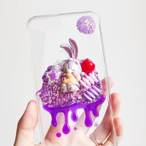 Kawaii Huawei Phone Case,Cute Phone Case Whipped Cream Effect case,Huawei Honor, Mate, P20, P30, P10, lite, pro, P8, P9, P10 etc