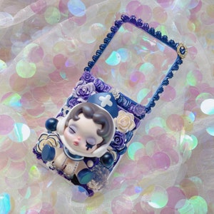 Decoden phone case, Pop Mart phone case,Kawaii Phone Case,Cute Phone Case Whipped Cream Effect case,decoden phone case,e for all device