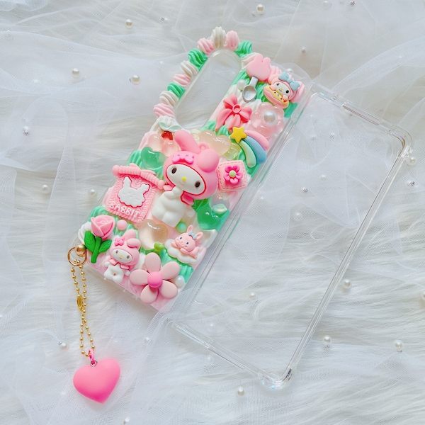Funda para teléfono plegable en Z, funda personalizada para teléfono decoden, funda para teléfono personalizada, funda con efecto de crema batida, para todos los dispositivos.