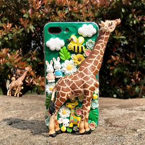 Decoden phone case, Whipped Cream Effect case case,custom phone case