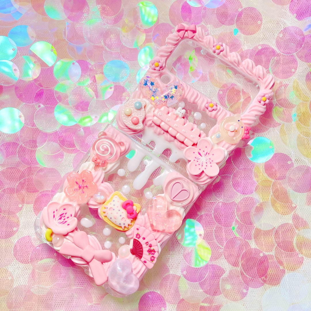 Decoden Phone Case,kawaii Phone Case,whipped Cream Effect Case,for