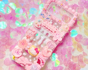 Decoden Phone Case,kawaii Phone Case,whipped Cream Effect Case,for