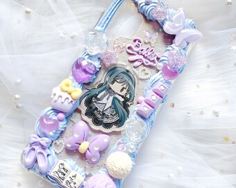 Decoden Phone Case,Anime phone case,Whipped Cream Effect case,Moto phone case,Moto phone case, LG phone case, for all device
